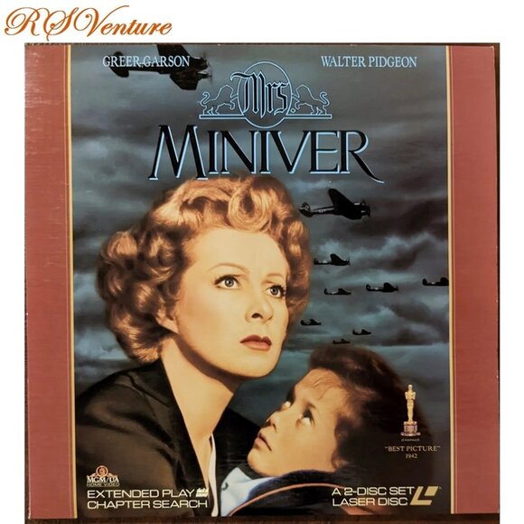 LaserDisc Film "MRS. MINIVER" - Picture 1 of 3